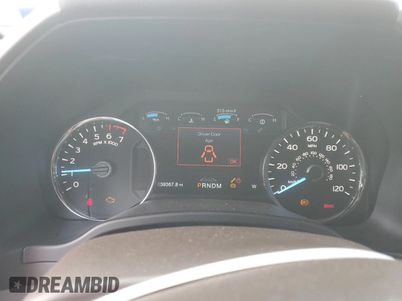 2018 Ford F-150 XL with VIN 1FTEW1E55JFB11639, listed as a Copart auction lot 53542705 with 39,367 mi miles and Salvage Title. Bid and sale history available at carsss.com. Image 9.