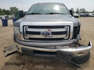 2013 Ford F-150 XL with VIN 1FTFW1ET1DKF57964, listed as a Copart auction lot 58801885 with 176,584 mi miles and Salvage title. Bid and sale history available at DreamBid. Image 5.