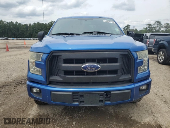 2015 Ford F-150 XL with VIN 1FTEX1C89FFD11232, listed as a Copart auction lot 58752915 with 185,065 mi miles and Salvage title. Bid and sale history available at DreamBid. Image 5.