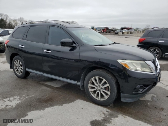 2014 Nissan Pathfinder Platinum with VIN 5N1AR2MN4EC675430, listed as a Copart auction lot 51172835 with 139,902 mi miles and Clean Title. Bid and sale history available at carsss.com. Image 4.
