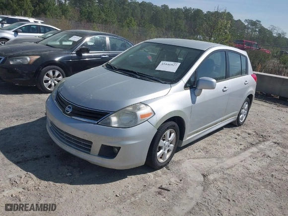 2011 Nissan Versa 1.8 S with VIN 3N1BC1CP5BL457491, listed as a IAAI auction lot 41846927 with 1 mi miles. Bid and sale history available at carsss.com. Image 2.