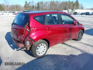 2016 Nissan Note S Plus with VIN 3N1CE2CPXGL397459, listed as a IAAI auction lot 41558808 with 90,071 mi miles and . Bid and sale history available at DreamBid. Image 4.