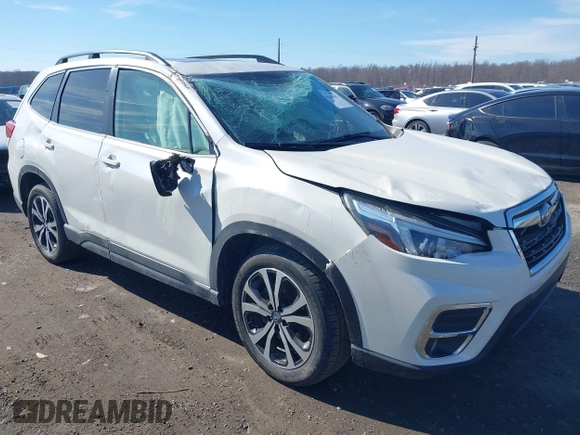 2020 Subaru Forester Limited with VIN JF2SKAUC8LH410579, listed as a IAAI auction lot 41644482 with 68,153 mi miles. Bid and sale history available at carsss.com. Image 1.