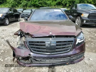 2019 Mercedes-Benz S 560 with VIN WDDUG8GB1KA460161, listed as a Copart auction lot 56998664 with Not Provided miles and Salvage Title. Bid and sale history available at DreamBid. Image 5.