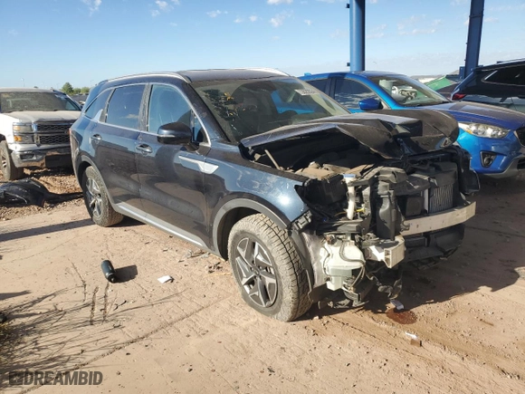 2021 Kia Sorento Hybrid S with VIN KNDRG4LG2M5033366, listed as a Copart auction lot 72620524 with 52,667 mi miles and Salvage Title. Bid and sale history available at carsss.com. Image 4.