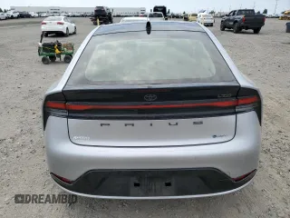 2024 Toyota Prius LE with VIN JTDADABU4R3011917, listed as a Copart auction lot 61184665 with 6,612 mi miles and Salvage title. Bid and sale history available at DreamBid. Image 6.
