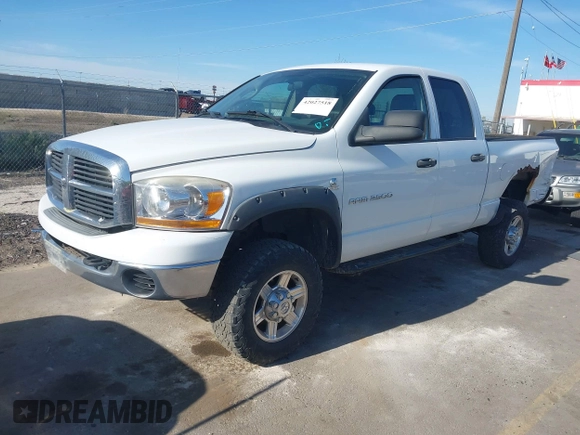 2006 Dodge 2500 SLT with VIN 1D7KS28C56J140678, listed as a IAAI auction lot 42027518 with 241,266 mi miles. Bid and sale history available at carsss.com. Image 17.