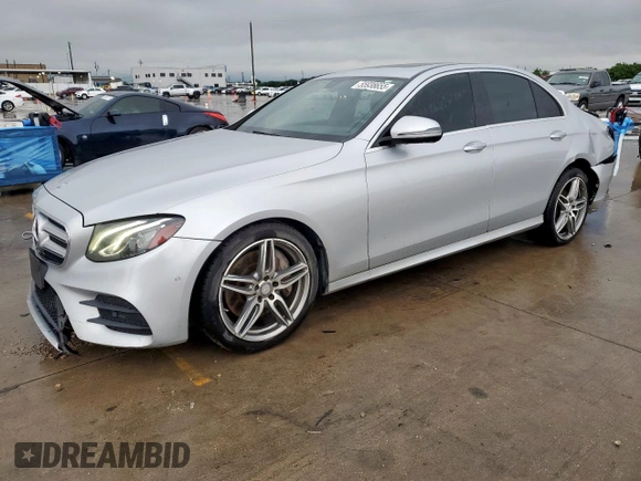 2017 Mercedes-Benz E 300 Luxury z VIN WDDZF4KB7HA057948, wystawiony jako Copart lot #55938655 z przebiegiem 97 828 mil mil oraz Szkoda całkowita • Salvage title. Historia ofert i sprzedaży dostępna na DreamBid. Obrazek 1.