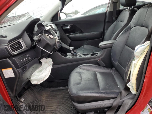 2019 Kia Niro Touring with VIN KNDCE3LC0K5234392, listed as a Copart auction lot 42487485 with 0 mi miles and Salvage Title. Bid and sale history available at carsss.com. Image 7.