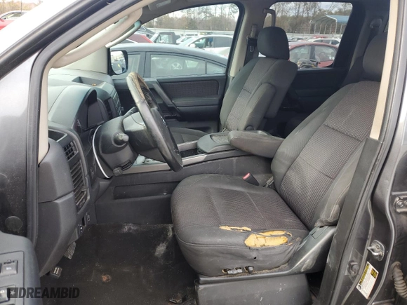 2008 Nissan Titan XE with VIN 1N6BA07D08N332093, listed as a Copart auction lot 82203564 with 268,343 mi miles and Salvage Title. Bid and sale history available at carsss.com. Image 7.