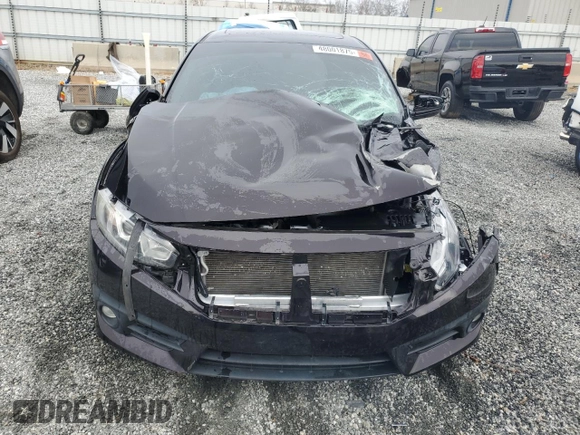2017 Honda Civic Sedan EX-T with VIN 19XFC1F35HE024516, listed as a Copart auction lot 48001875 with 95,114 mi miles and Salvage Title. Bid and sale history available at carsss.com. Image 5.