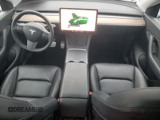2022 Tesla Model Y Performance with VIN 7SAYGDEFXNF455517, listed as a Copart auction lot 44147905 with 32,210 mi miles and Salvage title. Bid and sale history available at DreamBid. Image 8.
