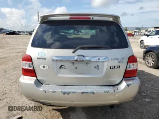 2006 Toyota Highlander Hybrid with VIN JTEDW21A160014092, listed as a Copart auction lot 69843364 with 119,839 mi miles and Salvage Title. Bid and sale history available at carsss.com. Image 6.