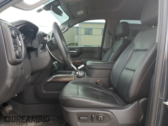 2020 Chevrolet Silverado 1500 RST with VIN 3GCPWDETXLG440251, listed as a Copart auction lot 50638225 with 42,663 mi miles and Salvage Title. Bid and sale history available at DreamBid. Image 7.