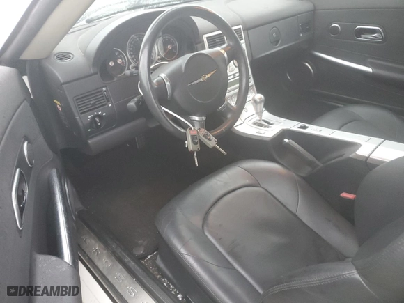 2005 Chrysler Crossfire Limited with VIN 1C3AN65L75X056564, listed as a Copart auction lot 76039594 with 68,256 mi miles and Salvage Title. Bid and sale history available at carsss.com. Image 8.