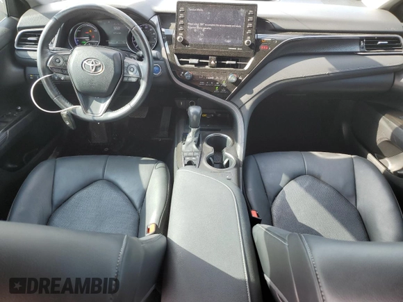 2022 Toyota Camry Hybrid XSE z VIN 4T1K31AK2NU571829, wystawiony jako Copart lot #52363675 z przebiegiem 52 918 mil mil oraz Szkoda całkowita • Salvage title. Historia ofert i sprzedaży dostępna na DreamBid. Obrazek 8.