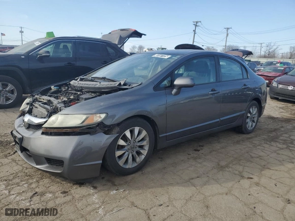 2010 Honda Civic Sdn EX with VIN 19XFA1F83AE004143, listed as a Copart auction lot 52330365 with 223,039 mi miles and Clean Title. Bid and sale history available at carsss.com. Image 1.