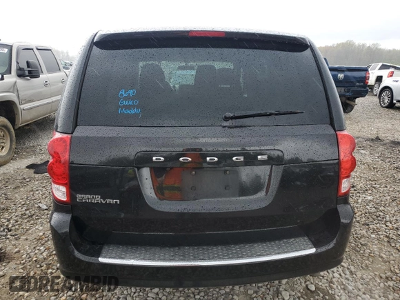 2017 Dodge Grand Caravan SE with VIN 2C4RDGBG1HR650715, listed as a Copart auction lot 51094605 with 110,177 mi miles and Salvage Title. Bid and sale history available at DreamBid. Image 6.