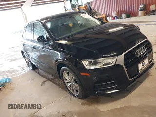 2017 Audi Q3 Premium z VIN WA1ECCFS3HR015665, wystawiony jako IAAI lot #42080113 z przebiegiem 142 149 mil mil oraz . Historia ofert i sprzedaży dostępna na DreamBid. Obrazek 1.