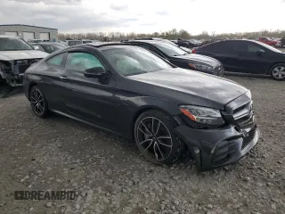 2021 Mercedes-Benz C 43 AMG with VIN W1KWJ6EB9MG089364, listed as a Copart auction lot 52339195 with Not provided miles and Salvage title. Bid and sale history available at DreamBid. Image 4.
