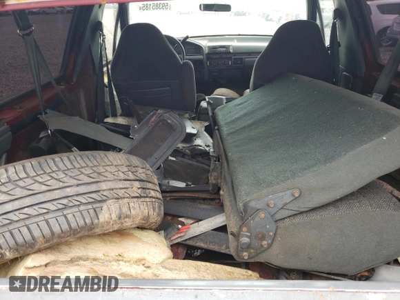 1993 Ford Bronco XL with VIN 1FMEU15N4PLA87622, listed as a Copart auction lot 59385185 with Not provided miles and Clean title. Bid and sale history available at DreamBid. Image 10.