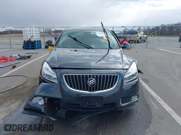 2012 Buick Regal Turbo Premium 1 with VIN 2G4GS5EV4C9210052, listed as a IAAI auction lot 41895425 with 100,477 mi miles and . Bid and sale history available at DreamBid. Image 12.