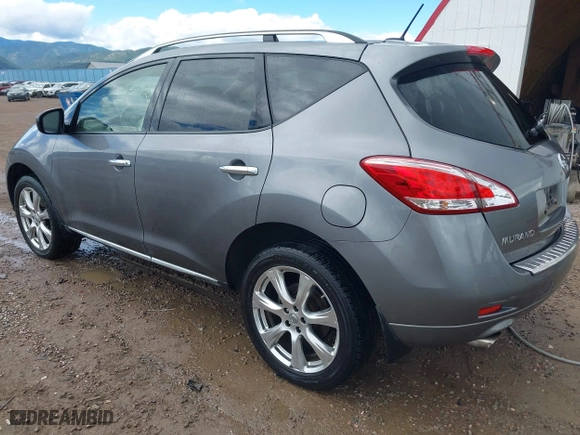 2013 Nissan Murano SL with VIN JN8AZ1MW0DW310932, listed as a IAAI auction lot 39706674 with 128,680 mi miles. Bid and sale history available at carsss.com. Image 3.