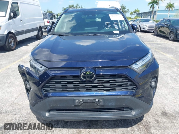 2024 Toyota RAV4 XLE Premium with VIN 2T3A1RFV4RW411614, listed as a IAAI auction lot 42295365 with 35,404 mi miles and . Bid and sale history available at DreamBid. Image 12.