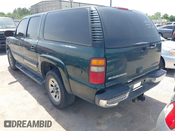 2002 Chevrolet Suburban LT with VIN 1GNEC16Z52J330522, listed as a IAAI auction lot 42251636 with 292,936 mi miles and . Bid and sale history available at DreamBid. Image 3.