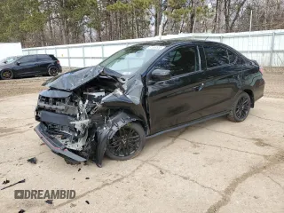 2023 Mitsubishi Mirage ES z VIN ML32FUFJ8PHF04666, wystawiony jako Copart lot #54849165 z przebiegiem 11 473 mil mil oraz Szkoda całkowita • Salvage title. Historia ofert i sprzedaży dostępna na DreamBid. Obrazek 1.