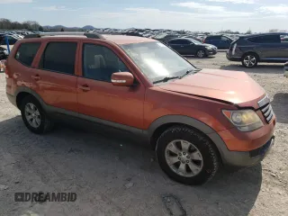2009 Kia Borrego EX with VIN KNDJH741995016934, listed as a Copart auction lot 50734285 with 190,800 mi miles and Salvage Title. Bid and sale history available at DreamBid. Image 4.