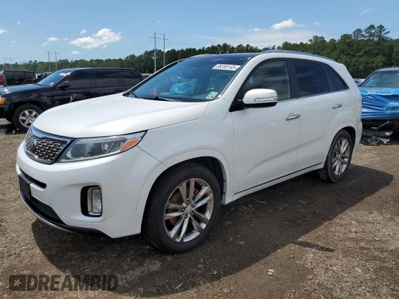 2015 Kia Sorento SX с VIN 5XYKW4A75FG632960, выставлен на аукционе Copart как лот 58350165 с пробегом 190 977 миль миль и Чистый • Clean title. История ставок и продаж доступна на DreamBid. Изображение 1.