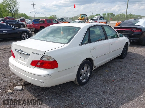 2003 Toyota Avalon XL with VIN 4T1BF28B73U321678, listed as a IAAI auction lot 42083979 with 283,606 mi miles and . Bid and sale history available at carsss.com. Image 4.