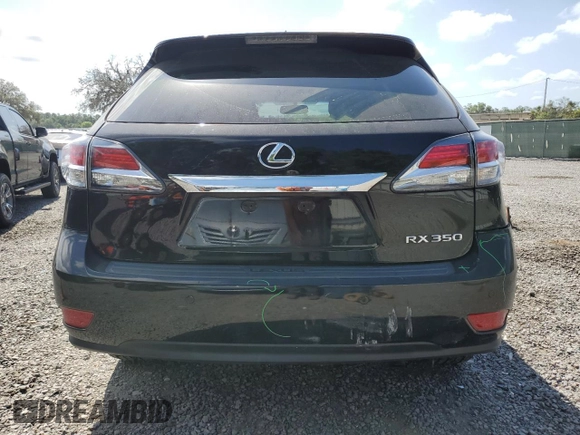 2013 Lexus RX 350 with VIN 2T2ZK1BA1DC092269, listed as a Copart auction lot 54515525 with 126,058 mi miles and Salvage Title. Bid and sale history available at DreamBid. Image 6.
