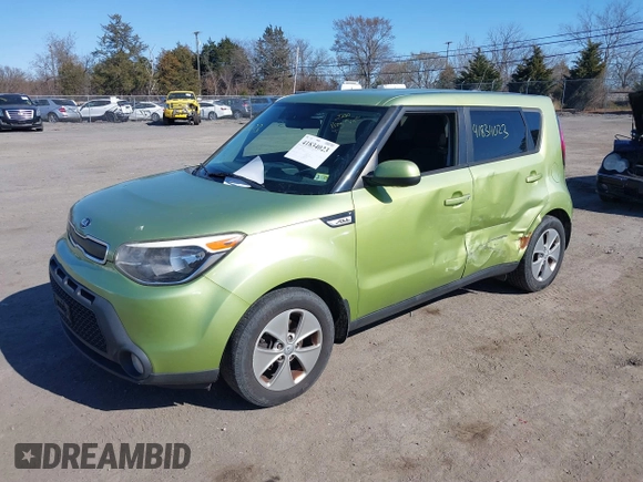 2015 Kia Soul with VIN KNDJN2A22F7816743, listed as a IAAI auction lot 41834023 with 133,522 mi miles. Bid and sale history available at carsss.com. Image 17.