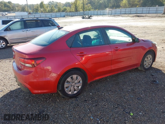 2019 Kia Rio S with VIN 3KPA24AB4KE227322, listed as a IAAI auction lot 40890906 with 114,215 mi miles. Bid and sale history available at carsss.com. Image 4.