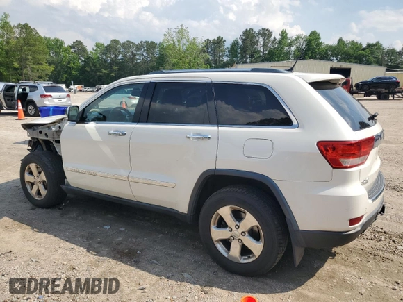 2012 Jeep Grand Cherokee Limited z VIN 1C4RJFBT0CC287342, wystawiony jako Copart lot #57000525 z przebiegiem 135 655 mil mil oraz Szkoda całkowita • Salvage title. Historia ofert i sprzedaży dostępna na DreamBid. Obrazek 2.
