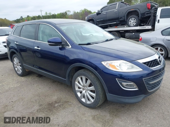 2010 Mazda CX-9 Sport with VIN JM3TB3MV7A0204138, listed as a IAAI auction lot 41945746 with 152,062 mi miles and . Bid and sale history available at carsss.com. Image 1.