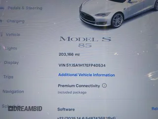 2014 Tesla Model S 60 с VIN 5YJSA1H17EFP40534, выставлен на аукционе IAAI как лот 42346697 с пробегом 203 166 миль миль и . История ставок и продаж доступна на DreamBid. Изображение 7.