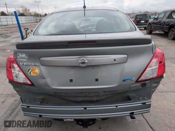 2014 Nissan Versa SV with VIN 3N1CN7AP1EL819809, listed as a Copart auction lot 51960405 with 144,859 mi miles and Salvage Title. Bid and sale history available at DreamBid. Image 6.