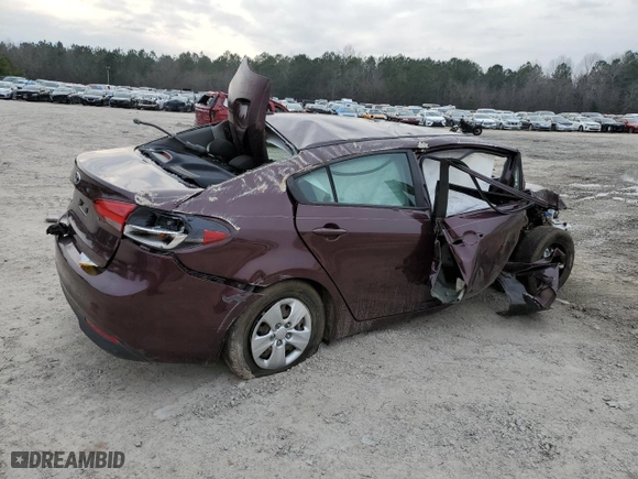 2018 Kia Forte LX with VIN 3KPFK4A79JE258582, listed as a Copart auction lot 44440315 with 0 mi miles and Salvage Title. Bid and sale history available at carsss.com. Image 3.