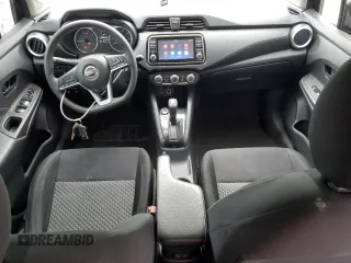 2021 Nissan Versa S with VIN 3N1CN8DV6ML903509, listed as a Copart auction lot 48020195 with 60,491 mi miles and Salvage title. Bid and sale history available at DreamBid. Image 8.