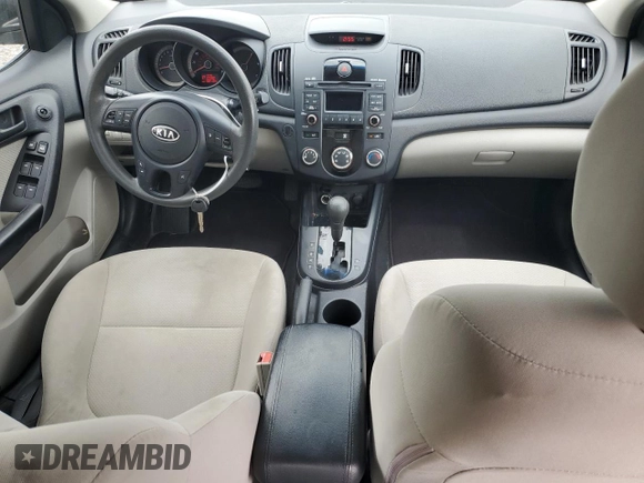2010 Kia Forte EX with VIN KNAFU4A28A5281245, listed as a Copart auction lot 71229224 with 82,134 mi miles and Salvage Title. Bid and sale history available at carsss.com. Image 8.