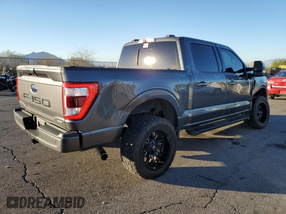 2022 Ford F-150 XL with VIN 1FTFW1E89NFA14920, listed as a Copart auction lot 76790934 with 64,991 mi miles and Salvage Title. Bid and sale history available at DreamBid. Image 3.