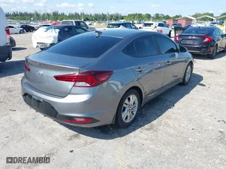 2019 Hyundai Elantra SEL with VIN 5NPD84LF1KH474787, listed as a IAAI auction lot 41969488 with 53,305 mi miles. Bid and sale history available at carsss.com. Image 4.