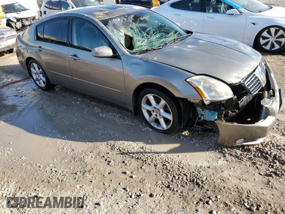 2006 Nissan Maxima 3.5 SE with VIN 1N4BA41E16C853883, listed as a Copart auction lot 77401494 with 136,687 mi miles and Salvage Title. Bid and sale history available at carsss.com. Image 4.