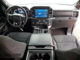 2022 Ford F-150 XL with VIN 1FTFW1E50NKD51554, listed as a Copart auction lot 48054025 with 40,898 mi miles and Salvage Title. Bid and sale history available at DreamBid. Image 8.