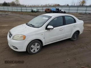 2008 Chevrolet Aveo LS with VIN KL1TD56638B142831, listed as a Copart auction lot 48429175 with 177,863 mi miles and Salvage Title. Bid and sale history available at carsss.com. Image 1.