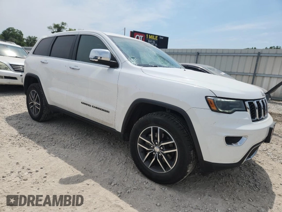 2018 Jeep Grand Cherokee Limited with VIN 1C4RJFBG3JC409773, listed as a Copart auction lot 60367005 with 113,317 mi miles and Salvage title. Bid and sale history available at DreamBid. Image 4.