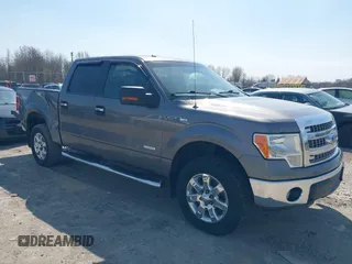 2013 Ford F-150 XL with VIN 1FTFW1ET3DFA00787, listed as a IAAI auction lot 42079893 with 143,874 mi miles. Bid and sale history available at carsss.com. Image 1.